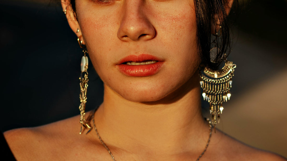 Oxidised Jewelry and Styling with Western Outfit