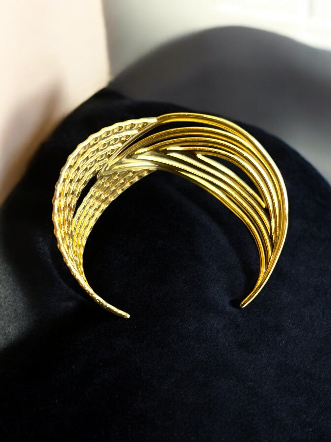 VIVAZS 18K GOLD PVD PLATED Cuff Bracelet