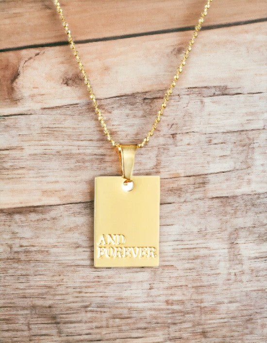 VIVAZS HIP-HOP Forever Pendant Necklace