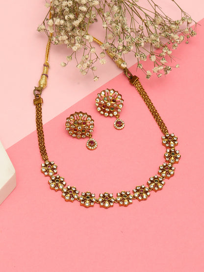 Golden Temple Necklace set