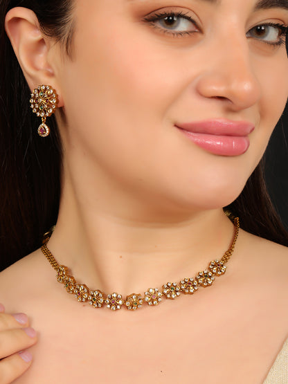 Golden Temple Necklace set