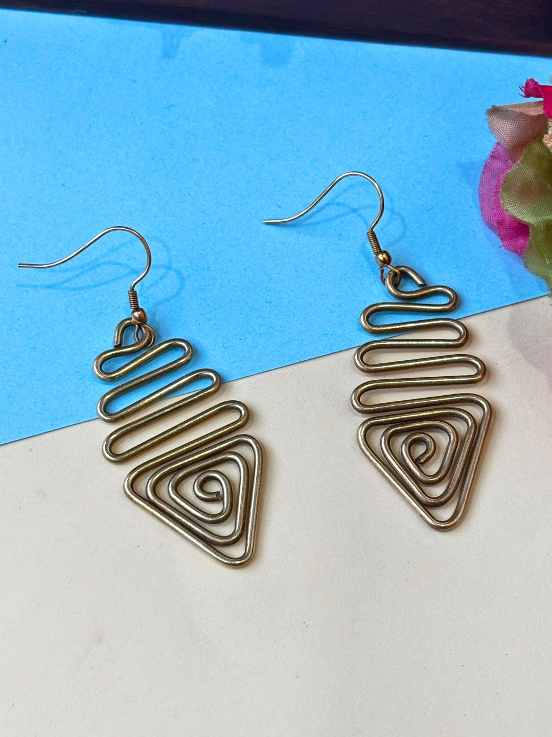 Brass (Dokra) Gold-Plated Oxidised Choker Necklace set