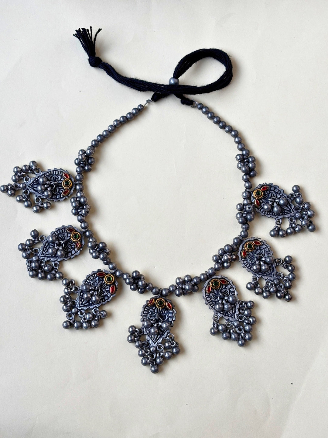 Oxidised Silver Plated Oxidised Jewellery Set