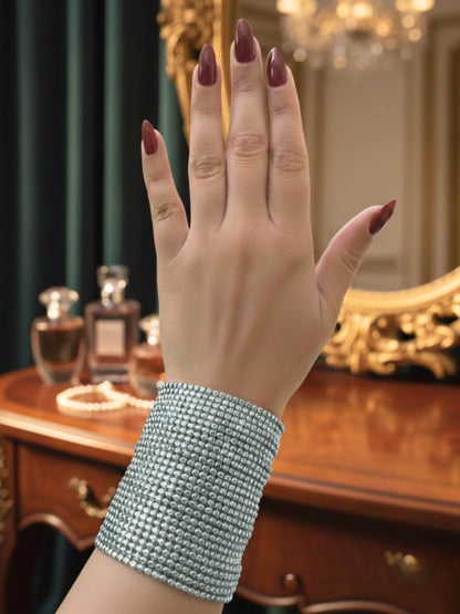 Spiral Layered Adjustable Bangle Style Bracelet