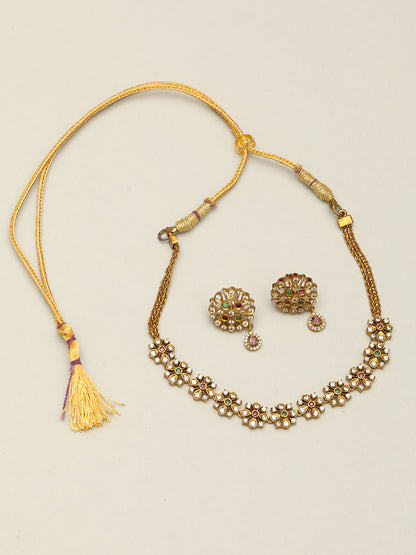 Golden Temple Necklace set