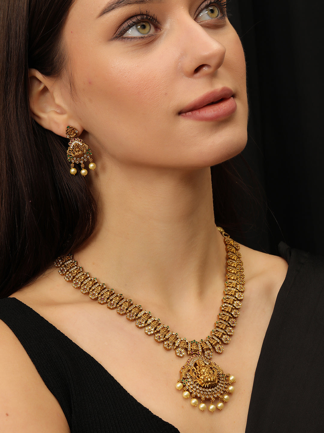 Golden Temple Necklace set
