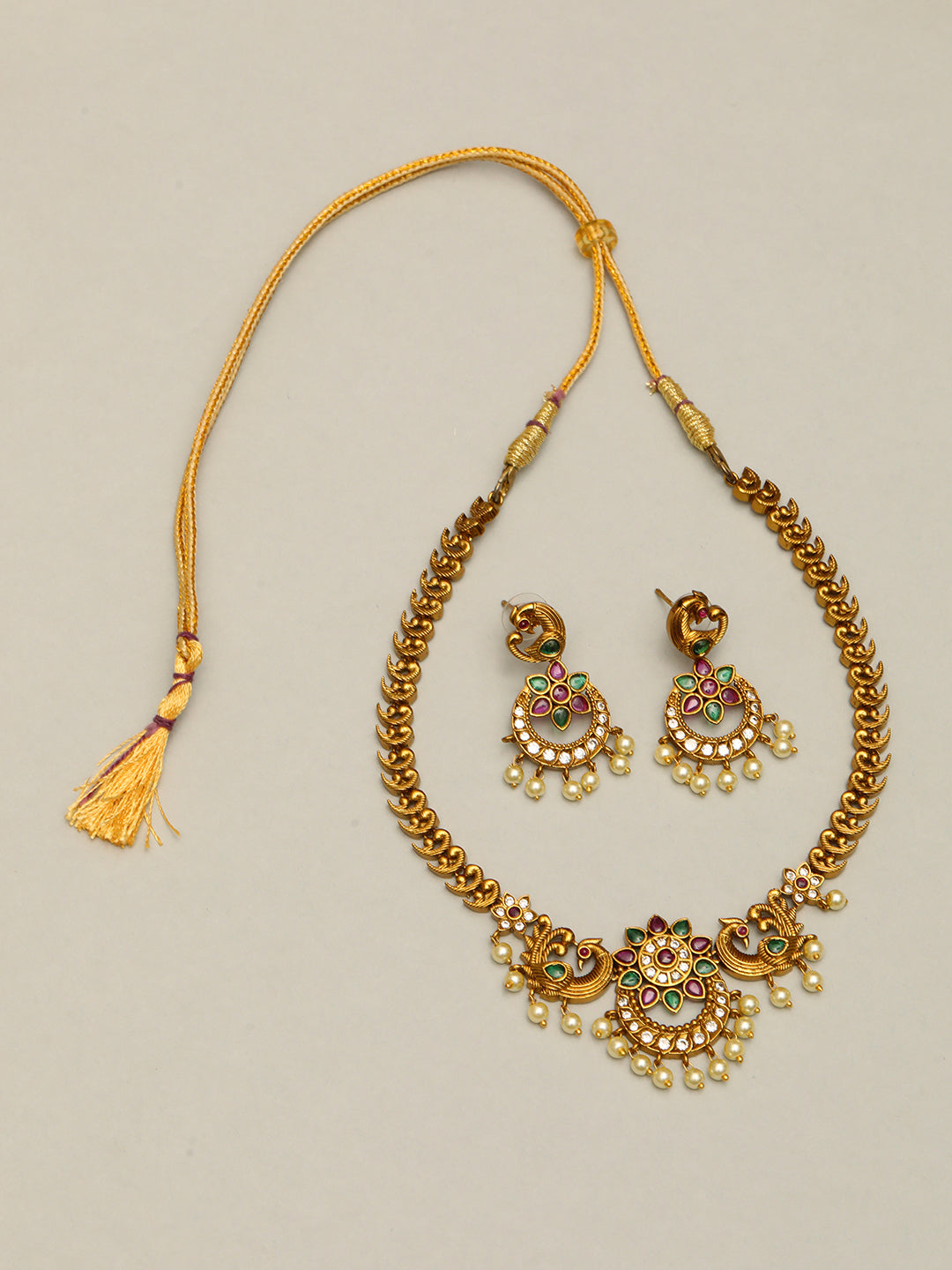 Golden Temple Necklace set