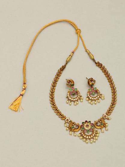 Golden Temple Necklace set