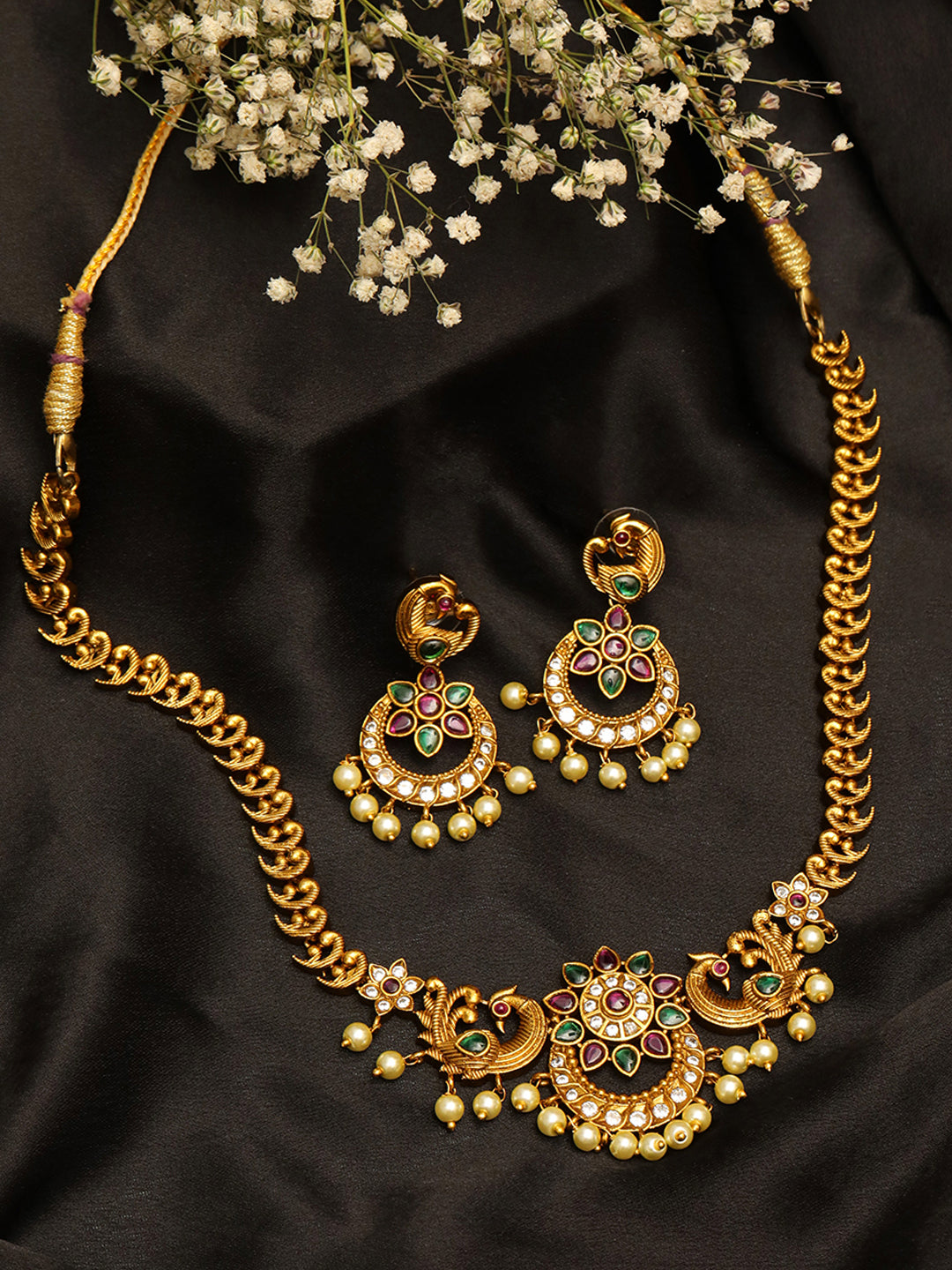 Golden Temple Necklace set