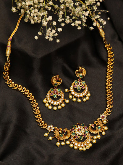 Golden Temple Necklace set