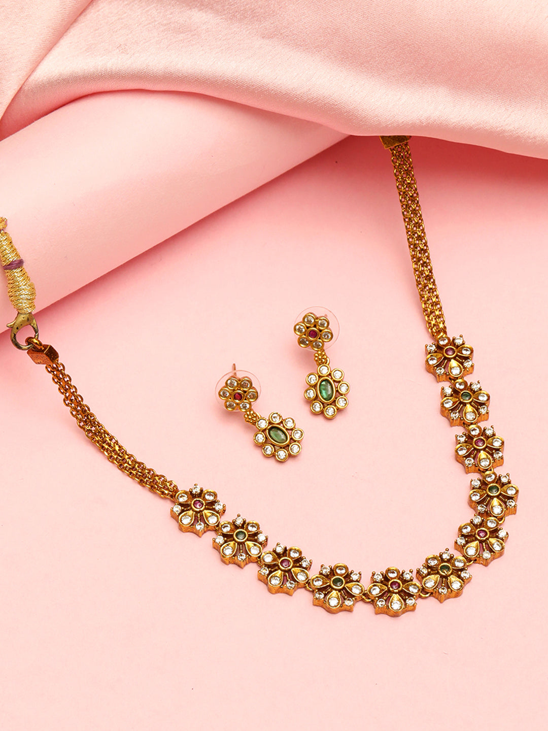 Golden Temple Necklace set