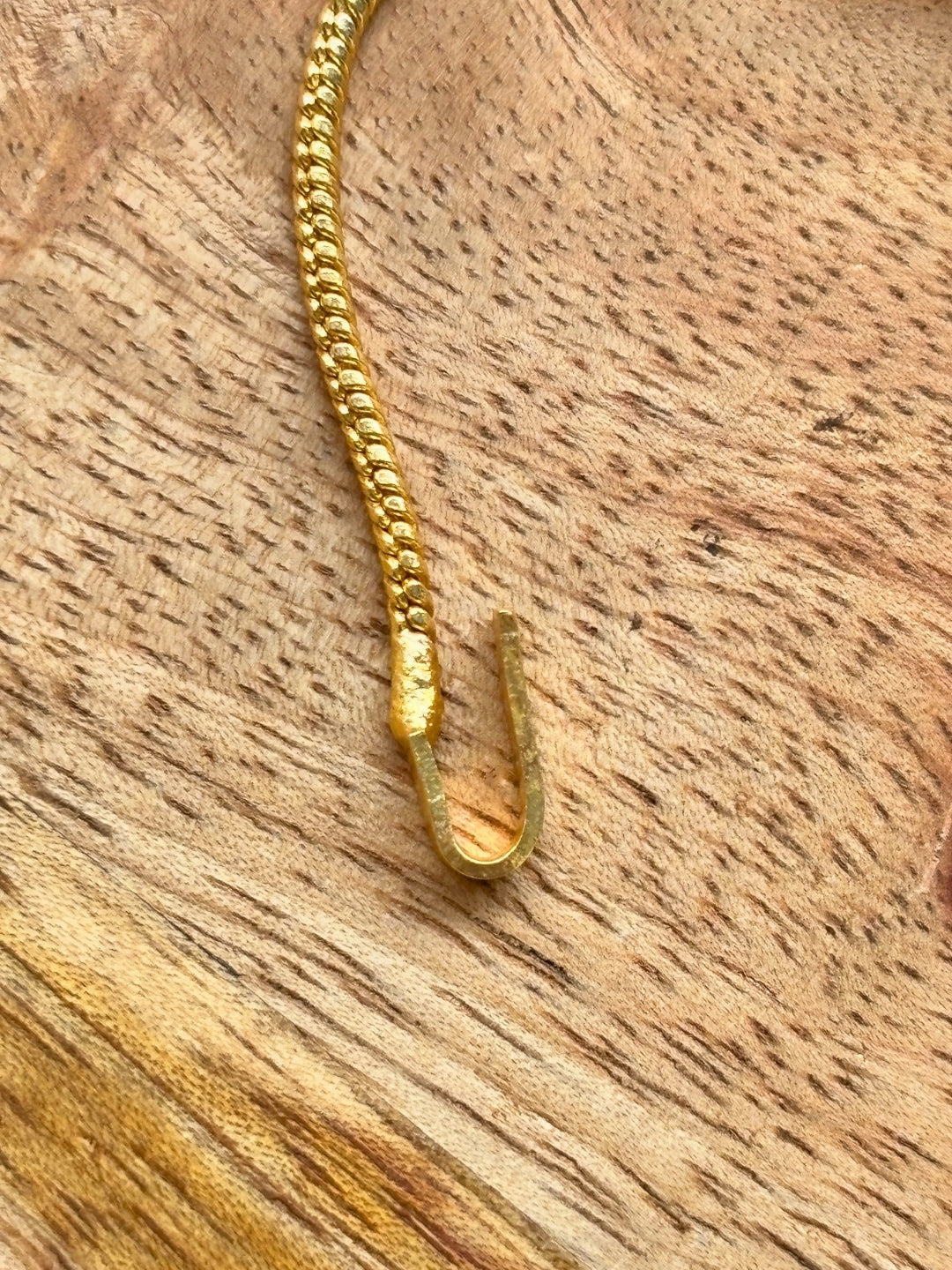 Gold-Plated Pearl Traditional Maang Tikka