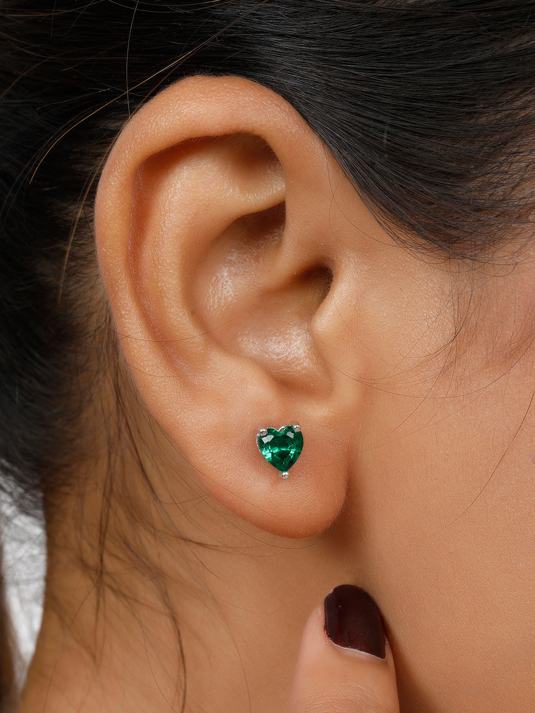 VIVAZS Set of 4 Combo Quirky AD Stud Earrings