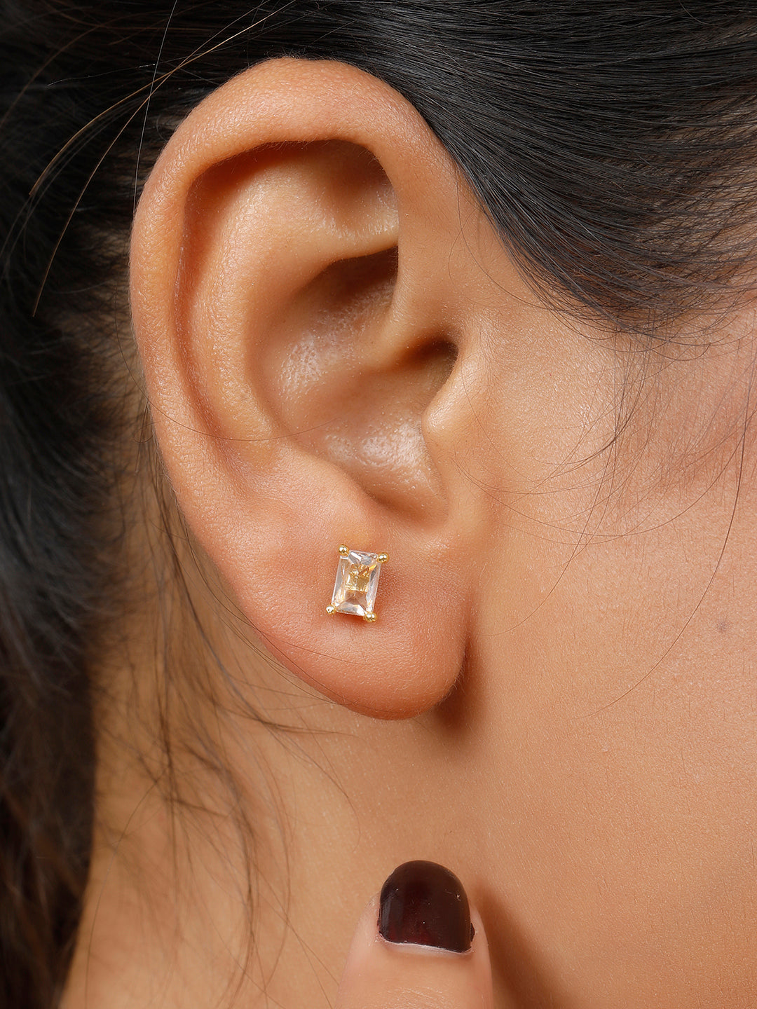 VIVAZS Set of 5 Combo Quirky AD Stud Earrrings