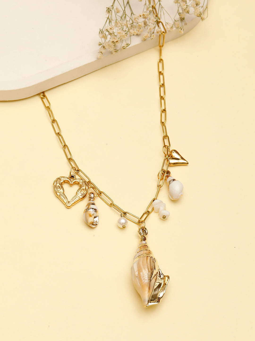VIVAZS 18K GOLD PVD Chain Necklace