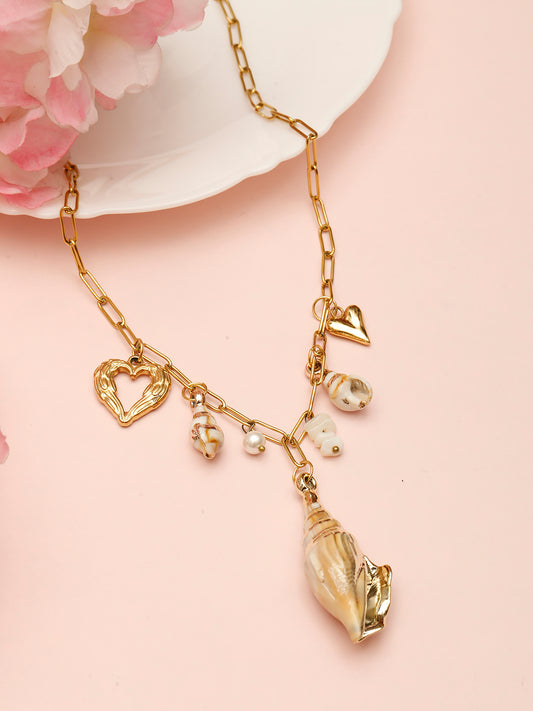 VIVAZS 18K GOLD PVD Chain Necklace