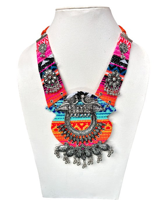 VIVAZS Multicolor Boho Necklace for Women/ Girl